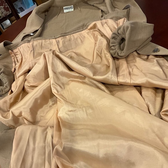 70’s Irish Wool Maxi Coat Dress by Strelitz, Belted, Quiet Luxury Vintage - Picture 6 of 6